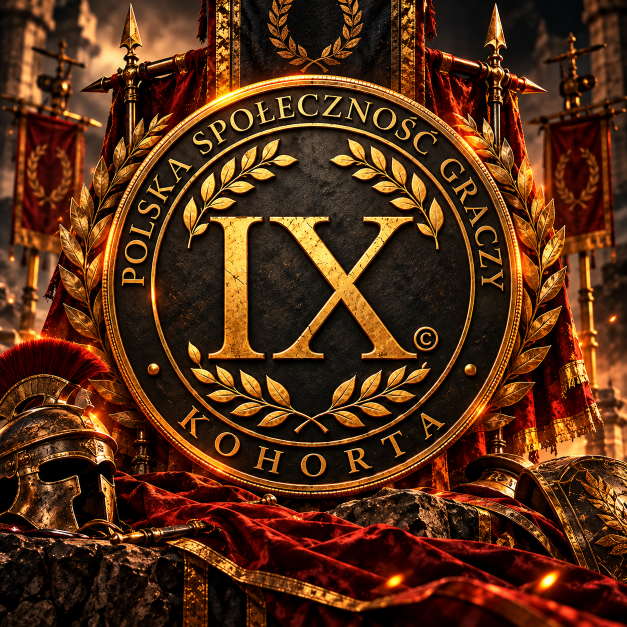 Złoty emblemat IX Kohorty